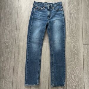 Gap Jeans Vintage Slim High Rise Denim. Size 25/0 R.  Like new, worn once.